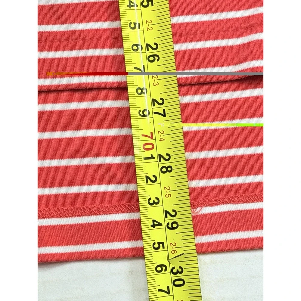 Polo Ralph Lauren Pima Interlock Polo Shirt Men's XL Red White Stripe Cotton